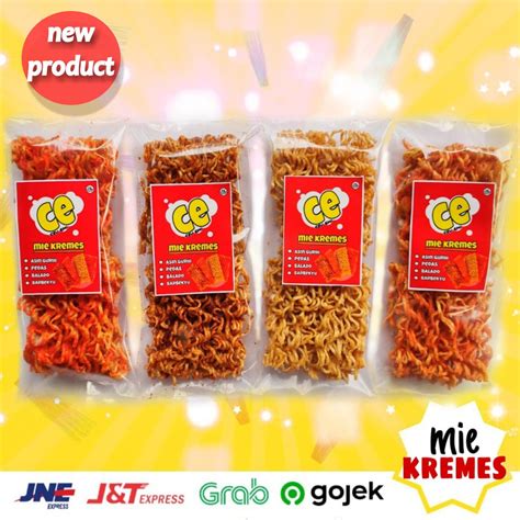 Mie Kremes Keremes Kremez Gemes Jajanan Cemilan Snack Shopee Indonesia