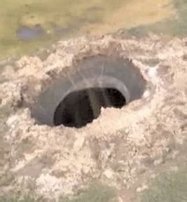 Giant Hole Appears At The End Of The World In Siberia