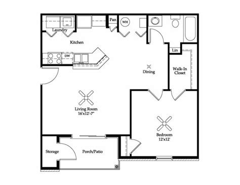 One Bedroom Apartment Floor Plans Inspiring Home Design Ideas Home