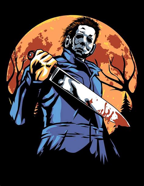 Michael Myers Awesome Michael Myers Cartoon HD Phone Wallpaper Pxfuel