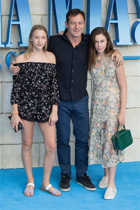 Pictured Jason Isaacs And His Daughters Celebrities At Mamma Mia