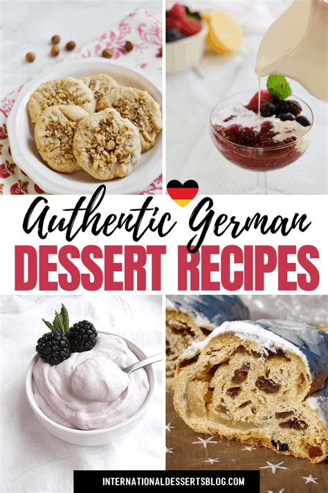 Must Try German Desserts Sweet Treats International Desserts