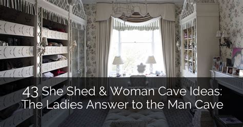 Let's face it, decorating a man cave for most gentlemen out there is a tough process. 43 She Shed & Woman Cave Ideas: The Ladies Answer to the ...