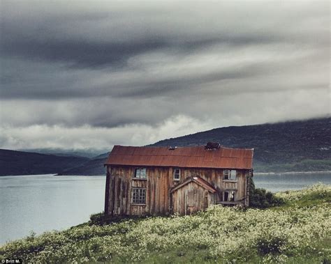 Britt Ms Photos Reveal Abandoned Homes In Ghost Towns Above The Arctic Circle Daily Mail Online