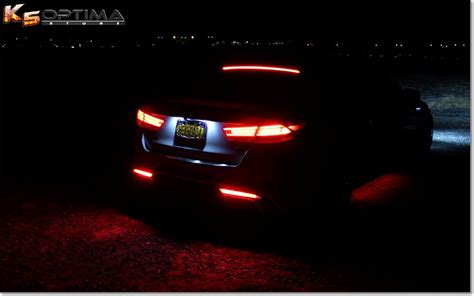 New 2016 2018 Kia Optima Rear Sequential Bumper Led Lights K5