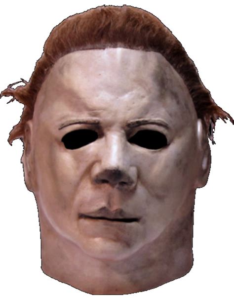 MICHAEL MYERS mask - Deluxe Halloween II movie horror png image
