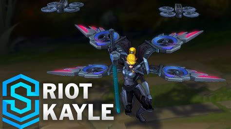 Riot Kayle Skin Spotlight Pre Release League Of Legends Youtube