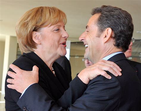 Europes Odd Couple Sarkozy And Merkel The New York Times