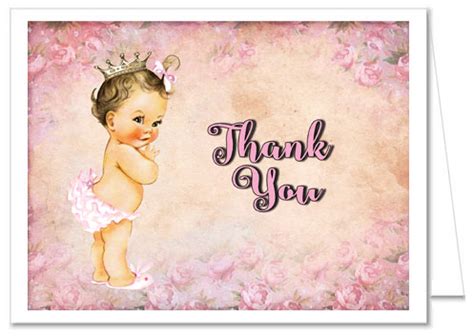 With a wide array of baby shower thank you cards to choose from you'll be able to check this task off your list in as much time as it normally takes you to your baby shower was beautiful; Princess Baby Shower Thank You Note Cards