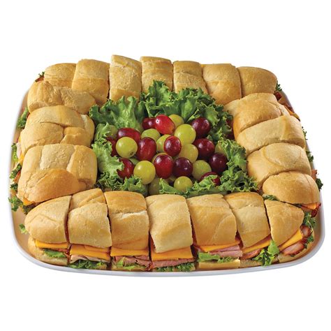 H E B Assorted Sub Sandwich Tray Shop Standard Party Trays At H E B