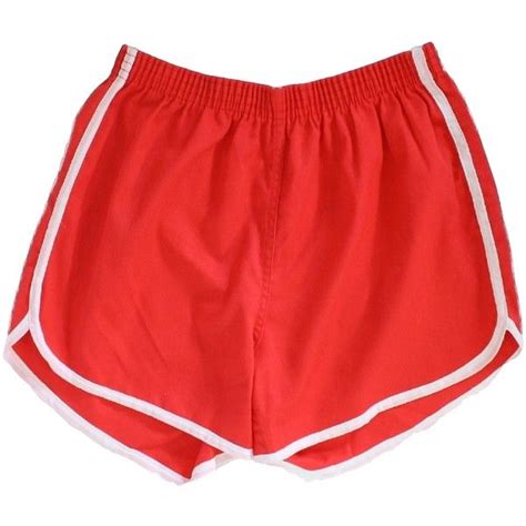 Vintage 1970s Retro Collegiate Pacific White And Red Shorts Womens