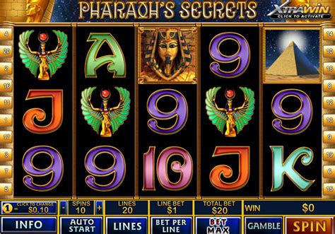 Pharaohs Secrets Slot Free Play And Review ️ August 2022