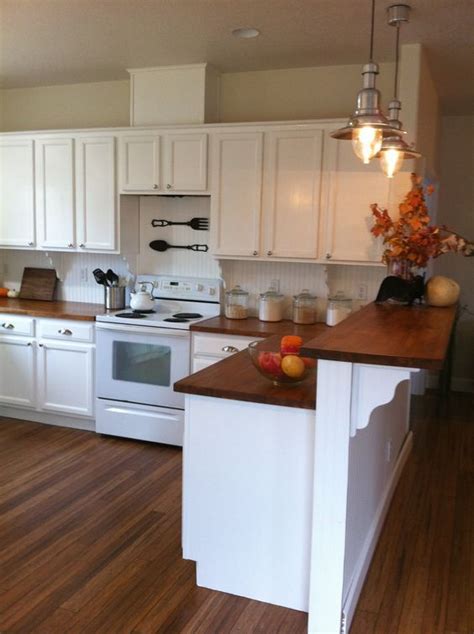 For this reason, it's viewed as an extension of. A raised countertop over your 12" cabinets facing the ...