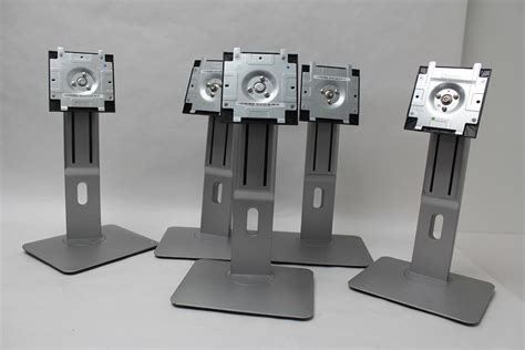 Lot Of 5 Dell Adjustable Tilt Swivel Lcd Computer Monitor Stands P2014h