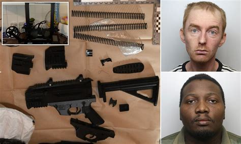 two illegal arms dealers who used 3d printer to create machine guns jailed for a total of 30 years