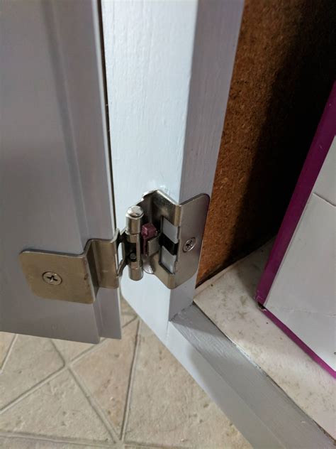 Check spelling or type a new query. cabinets - Double demountable hinge won't close - Home ...