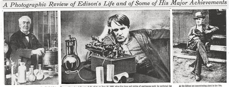 Thomas Edison Thomas Edison Born Feb 11 1847 Was Celebrated Wa