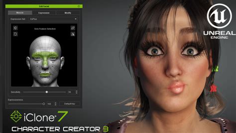 create a custom 3d character and learn iclone 7 character creator 3 unreal engine pipeline