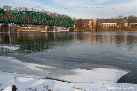 Winter On The Delaware River Richard Lewis Photography