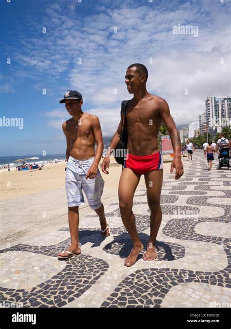 Rio De Janeiro Brazil January Brazilian Men Survey The