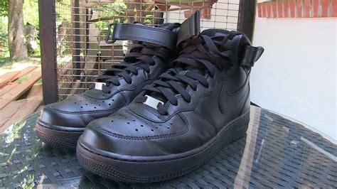 Creased Air Forces Black Airforce Military