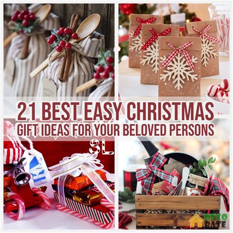 21 Best Easy Christmas T Ideas For Your Beloved Persons Dexorate