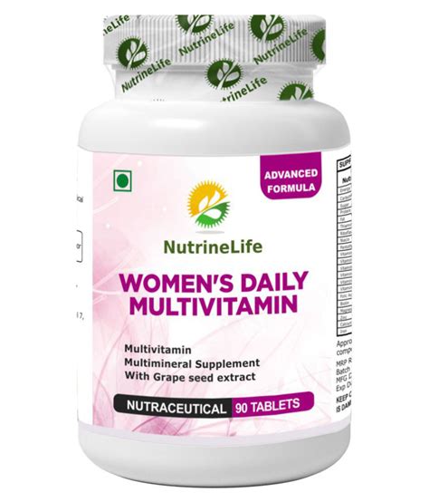 Nutrinelife Womens Daily Multivitamin Supplement For Women 90 Nos