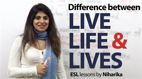 The Difference Between Live Life And Lives Free Spoken English