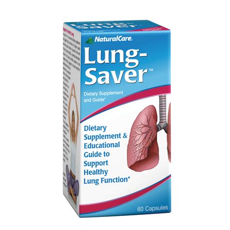 Naturalcare Lungsaver For Healthy Clear Lungs 60 Capsules