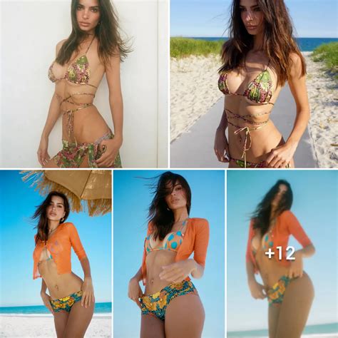 Emily Ratajkowski Flaunts Killer Curves In Eye Catching Bikini