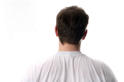 40 Back Of Head Rear View Men Human Hair Stock Photos Pictures