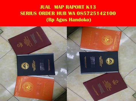 Wa 085725142100, Sampul Raport Murah, Sampul Raport Solo, Sampul Raport