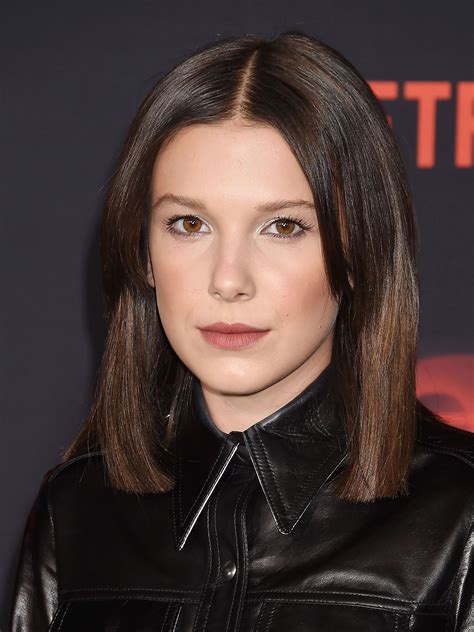 At the age of twelve, she gained notability for her role as jane eleven ives in the first season of netflix science. Millie Bobby Brown Highest Quality Human Hair Wigs 100% ...