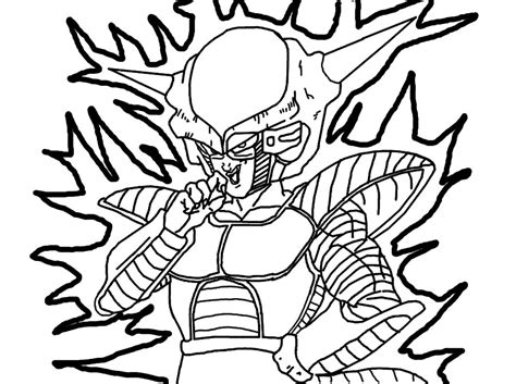 Frieza Coloring Pages At Free Printable Colorings