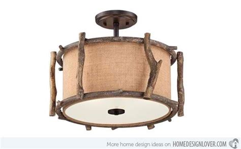 15 Semi Flush Mount Lighting For Rustic Interiors Home Design Lover