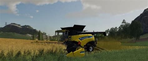 New Holland Cr1090 Combine V102 Fs19 Fs22 Mod F19 Mod