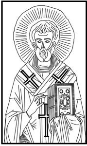 Like art, like floral, love cats www.facebook.com/timtimstudio. Free Coloring Page ~ Saint Timothy - Schola Rosa