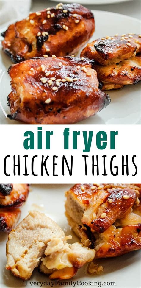 chicken boneless fryer air thighs skinless recipes fried thigh sauce crispy tender delicious inside easy honey soy
