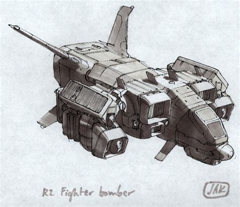 Bomber From The Game Homeworld Concept Ships Fighter Spacecraft Design