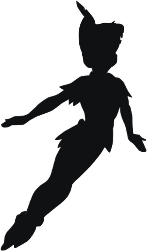 Peter Pan Tinker Bell Silhouette Shadow Peter And Wendy Peter Pan
