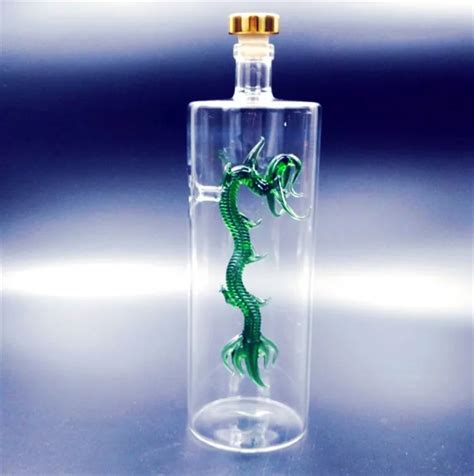 Decanters High Borosilicate Glass Decanters Hollow Bottle Shaped Dragon Bottle Vodka Or Wine