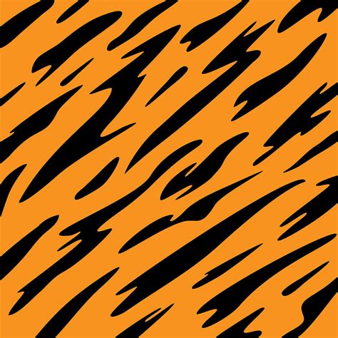 Abstract Black And Orange Tiger Stripes Digital Art By Jeff Hobrath