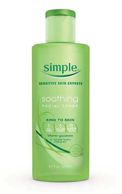 Simple Soothing Facial Toner 67 Ounce Pack Of 2