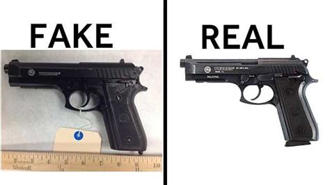 Fake Guns Or Real Guns Can You Tell The Difference