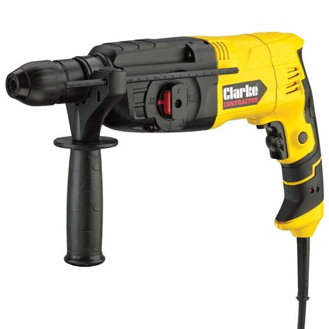 Clarke Contractor Con720rhd 5 Function Sds Rotary Hammer Drill 230v