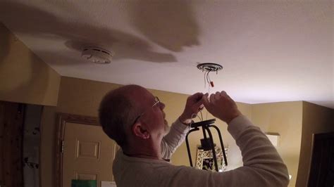 Installing A New Ceiling Light Youtube