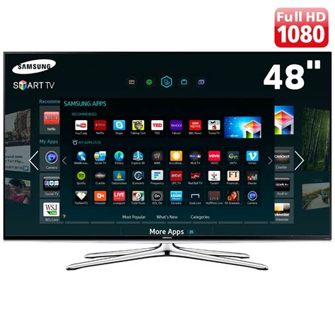 Smart Tv Led 48” Full Hd Samsung Un48h6300 Com 240hz Clear Motion Rate Wi Fi E Conversor