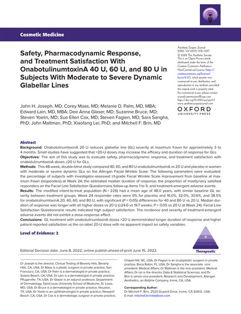 Pdf Safety Pharmacodynamic Response And Treatment Satisfaction With