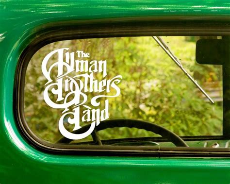 2 The Allman Brothers Band Decal Sticker Decals Stickers Band