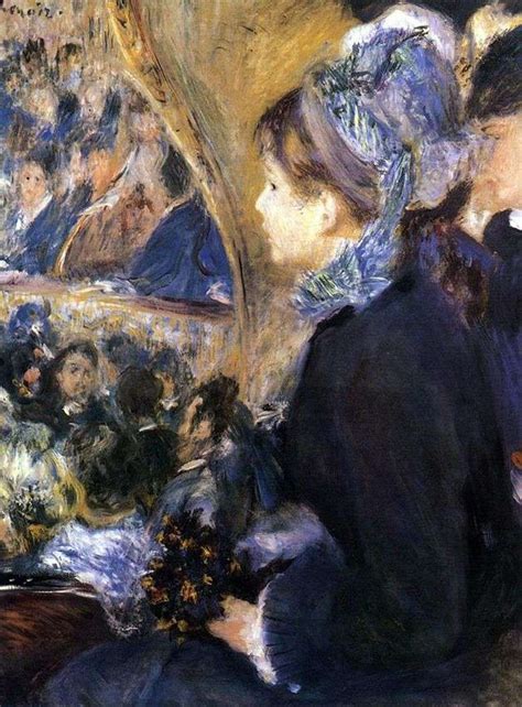 Opis Obrazu Pierrea Augustea Renoira „w Teatrze ️ Renoir Auguste
